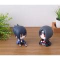 New 9cm Naruto Anime Figure Uzumaki Naruto Kakashi Uchiha Sasuke Itachi Cute Toys Q Figurals Action Figurine Model. 
