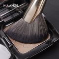 MAANGE Dense Blush Bronzer Brush Angled Makeup Brush Premium Brush Perfect For Face Contouring Highlighting For Creams Powders. 