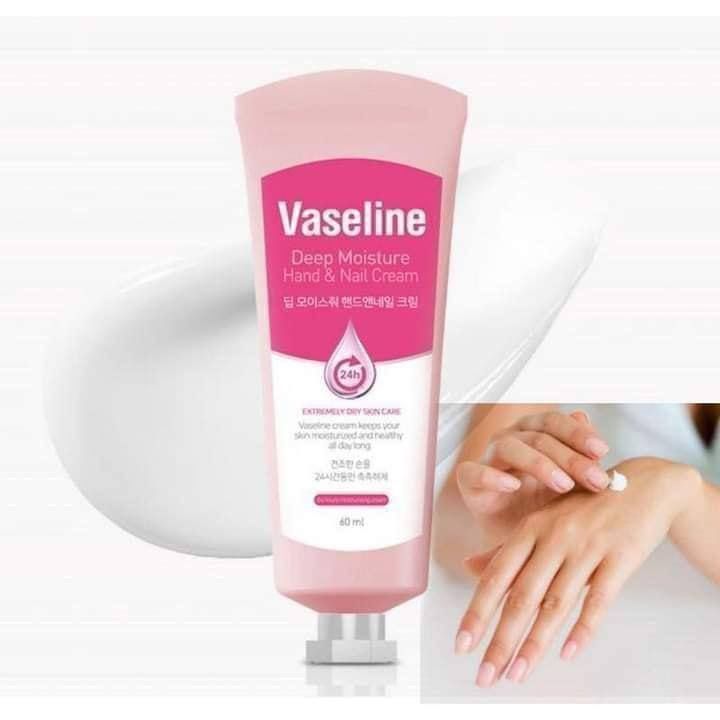 Vaseline deep moisture hand & nail cream 60ml