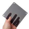 5PCS 80mm 90mm 120mm 140mm Cuttable Black PVC PC Fan Dust Filter Dustproof Case Computer Mesh Cooling Ultra Fine Dustproof Cover. 
