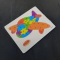 Wooden English Alphabet Jigsaw puzzle for kids. 