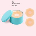 Women Breast Petals Lift Nipple Cover Invisible Petal Adhesive Strapless Backless Stick on Bra Silicone Breast Stickers Reusable. 