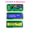 LCD1602+I2C 1602 16x2 1602A Blue/Green screen HD44780 Character LCD /w IIC/I2C Serial Interface Adapter Module For Arduino. 