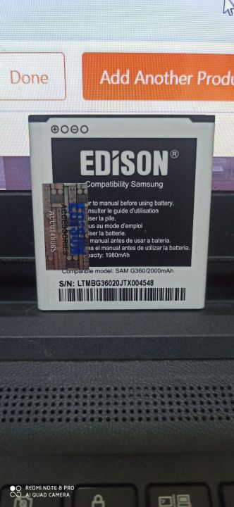 SAMSUNG%20GALAXY%20G360%20-%20Battery%20(1500%20mAh%20)NFC/EDISON%20-%20Image%207
