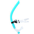 Swim Training Snorkel Center-Mount Front ComfortableMounted Silicone Mouthpiece Junior Swimmers Equipment For Adult Youth Kid. 