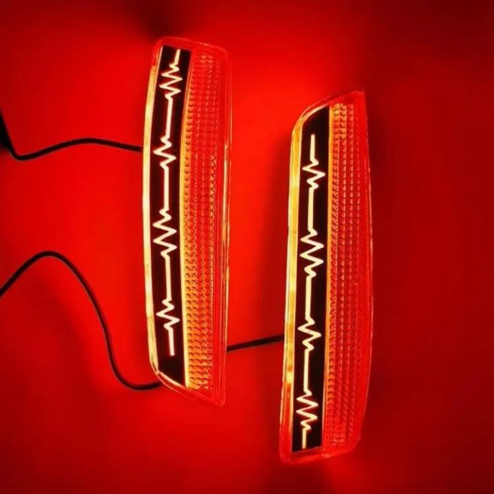 Toyota Corolla 2017 Back Bumper Heart Beat Neon Light - High Low Flashing Function

best quality