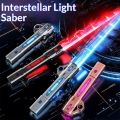 Children's boy laser sword planet telescopic light-up sword two-in-one multicolor flashing fluorescent stick toy gift. 