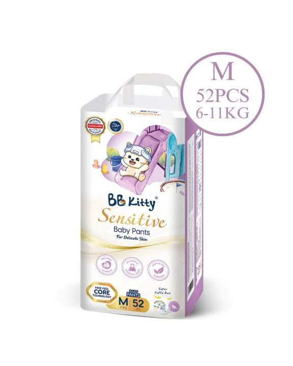 BB%20Kitty%20Ultra%20Absorptive%20M%20Size%2052%20Pcs%20%E2%80%93%20Baby%20Diapers%20Medium%20Pants%20-%20Image%202