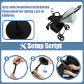 1PC Stroller Mirror - Adjustable 360° Crash Tested And Shatterproof Stroller Mirror with silicone leg- See Baby's Face on Walks.. 