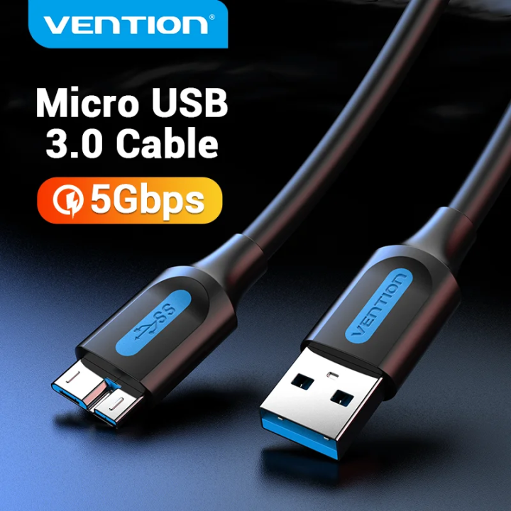 Vention Micro USB 3.0 Cable 3A Fast Charger Data Cord Mobile Phone