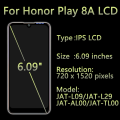 For Huawei Honor Play 8A Mobile Phone display lcd For Honor Play 8A Or JAT-L09 Screen Replacement Repair. 