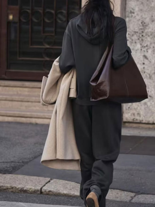 HH%20Women%20Solid%20Casual%20Sweatshirt%20Pant%20Suit%20Long%20Sleeve%20Hooded%20Fleece%20Pullover%20Coat%20Loose%20Straight%20Trousers%20Office%20Lady%20Sets%20-%20Image%206