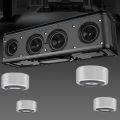4-20Pcs HIFI Speaker Spikes Stand Feet Pad Aluminum Alloy Isolation Absorb Shock Amplifier Base Feet for Speakers CD Amplifier.