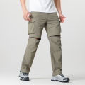 Men's Cargo Hiking Convertible Pants, Waterproof, Quick Dry, Lightweight, Removable Zipper, Perfect for Outdoor Adventures, Fishing and Camping, All-Season Versatile Hiking Gear.. 