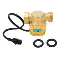 Automatic Water Pressure Booster Pump Switch G3/4 to G3/4 Brass Electronic Water Flow Controller Switch Shortage Protection. 
