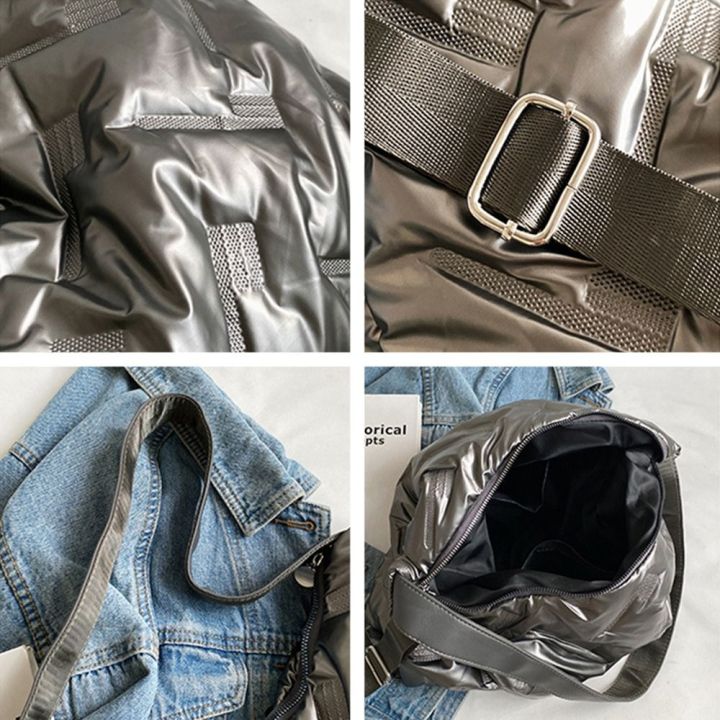Versatile%20Quilted%20Crossbody%20Shoulder%20Bags%20Large%20Capacity%20Down%20Cotton%20Padded%20Messenger%20Bag%20Solid%20Color%20Handbags%20for%20Women%20Men%20-%20Image%203