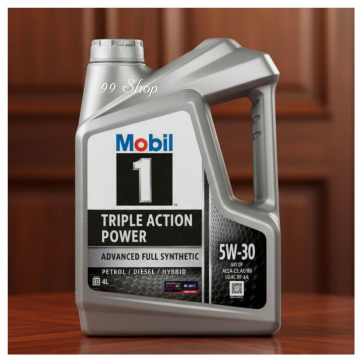 Mobil 1 engine oil Fully synthetic 5w30 (4li) Dexos Approved For Gen 2&3 ( API SP ACEA C2 / A5/B5 / ILSAC GF6A