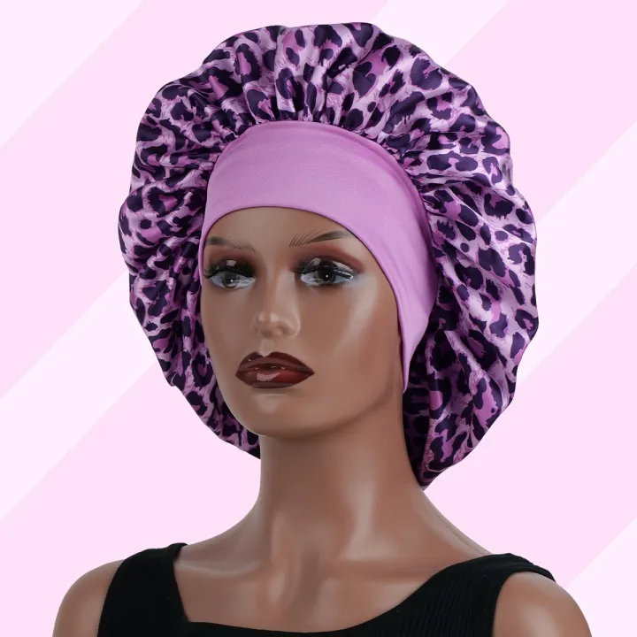 Women's%20Leopard%20Print%20Satin%20Sleep%20Bonnet%20Single-Layer%20Nightcap%20Hair%20Care%20Bedtime%20Routine%20Essential%201-Pack%20-%20Image%208