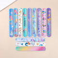 12pcs Mermaid Slap Bracelets Girls Little Mermaid Birthday Party Favors Gift for Guest Kids Classroom Prize Goodie Bag Filler. 