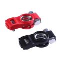 2 PCS Car Auto Quick Release Battery Terminal 1 Black 1 RED Battery Connector Clamps Best for Truck Car  and heavy duty battery with Plastic safety cover Dust prof battery Terminal. 