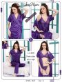 6 PEC Bridal nighty set
Stuff imported stretchable soft breathable silk. 
