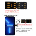 MKSD Ultra Strong Signal Lower Power Consumption Semi Fu Unlocking For IPhone 6/7/8/X/XS/XR/XSMAX/11/12/13PM. 