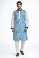 Mens eidul ajha special super duper Digital print panjabi. 