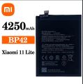 BP42 100% original Battery For Xiaomi Mi 11 Lite /11 Lite Capacity-4250mAh. 