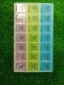 smart Small size Medicine Container 7 Days Pill Box/ Medicine Organisation Box. 