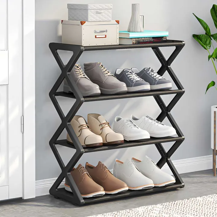 Four-layer%20multifunctional%20home%20storage%20folding%20shoe%20rack,%20space-saving%20and%20easy-to-assemble%20storage%20organizer%20-%20Image%204