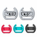 2 PCS Gaming Racing Steering Wheel Grip For Nintendo Switch OLED Joy con Controller Grip Racing Wheels Gamepad Accessories. 