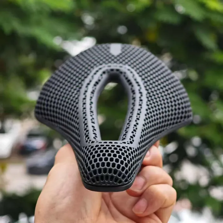 GOLDIX%203D%20Printed%20Carbon%20Bicycle%20Saddle%20Ultralight%20Honeycomb%20Structure%20Breathable%20Shockproof%20for%20MTB%20Road%20Racing%20-%20Image%203