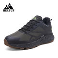 HIKEUP Men's Hiking Trail Running Shoes Breathable Hiking Sport Trail Male Comfort Trekking Running Sneakers. 