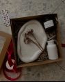 Home decorative vase combo luxurious edition concrete made artificial flower decorative.