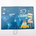 Fashion Emboss Women's Passport Cover Print Girls Boys ID Card Holder Travel Ticket Passport Case Drop Shipping. 
