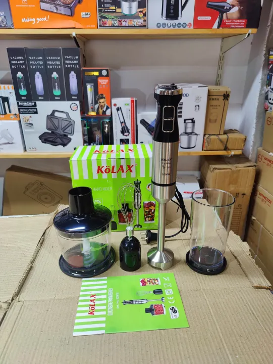 KOLAX 💯 imported 4in1 hand blender set | Daraz.pk