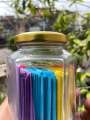 Islamic jar|inshallah jar|The Jar of  hope..Quranic Verses Glass Jar Gift for him/her..Glass Jar filled with Colourful Perfumed Quranic verses to read in every situation/Muslim jar/Jar of Hope/Islamic gift for he/her. 