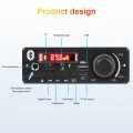 Bluetooth 5.0 MP3 Decoder Board 2*80W 160W Amplifier Audio Player 12V DIY MP3 Player Car FM Radio Module TF USB Mic Record Call. 