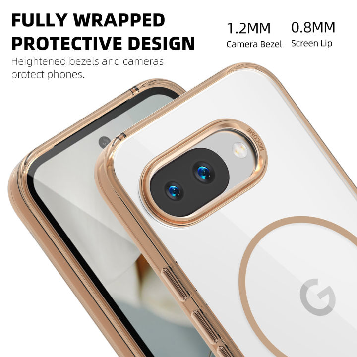 MagSafe%20Magnetic%20Colorful%20Transparent%20Clear%20Phone%20Case%20for%20Google%20Pixel%209a,%20Wireless%20Charging%20Anti%20Scratch%20Phone%20Case%20-%20Image%2010