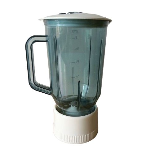 Nati-onal & Pana-sonic Juicer Machine Jug 1 Liter PC Plastic Jug with Sharp Blade Base Easily Fitted to Nati-onal & Pana-sonic Juicer Machine