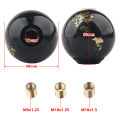 Racing Universal Forged Fiber Gear Shift Knob Cylindrical And Spherical Shift Knob For Most Car Decorations Accessories. 