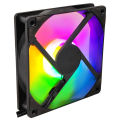 Manmu Fetival Pormotion 120mm Computer Fan Rainbow RGB/ High Cooling Performance Gaming PC Fan. 