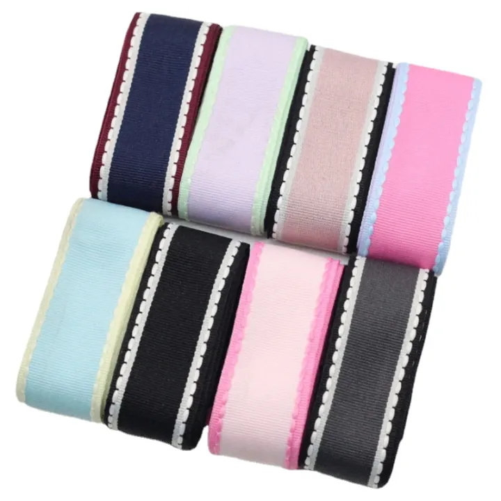 New%20(1%20meters/lot)%201''%20(25mm)%20jump%20%20line%20Grosgrain%20satin%20Ribbon%20DIY%20Handmade%20Arts%20Decorative%20Crafts%20Hair%20Bow%20Sewing%20Accessories%20-%20Image%205