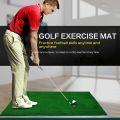 PGM Golf Mat Portable with Tee Seat Realistic Turf Putter Mat Outdoor Sports Golf Training Turf Mat Indoor Office DJD003.
