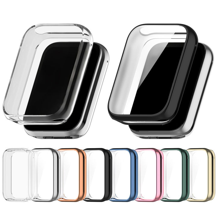 Soft TPU Case for Xiaomi Mi Band 9 Pro Smart Watch Strap Bumper Cover Screen Protector for Xiaomi Mi Band9 Pro