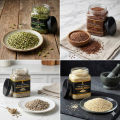 PCOS Seed Cycling Kit (400g Bundle) - Pumpkin, Sunflower, Flax & Sesame Seeds (100g Each) for Hormonal Balance & Irregular Periods. 