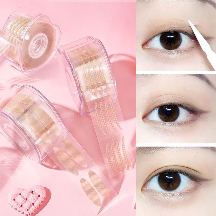 600%20pcs%20Double%20Fold%20Eyelid%20Tape%20Sticker%20Invisible%20Lace%20Eyelash%20Extension%20Self-adhesive%20Under%20Eye%20Lashes%20Shadow%20Patch%20Beauty%20Tool%20-%20Image%204
