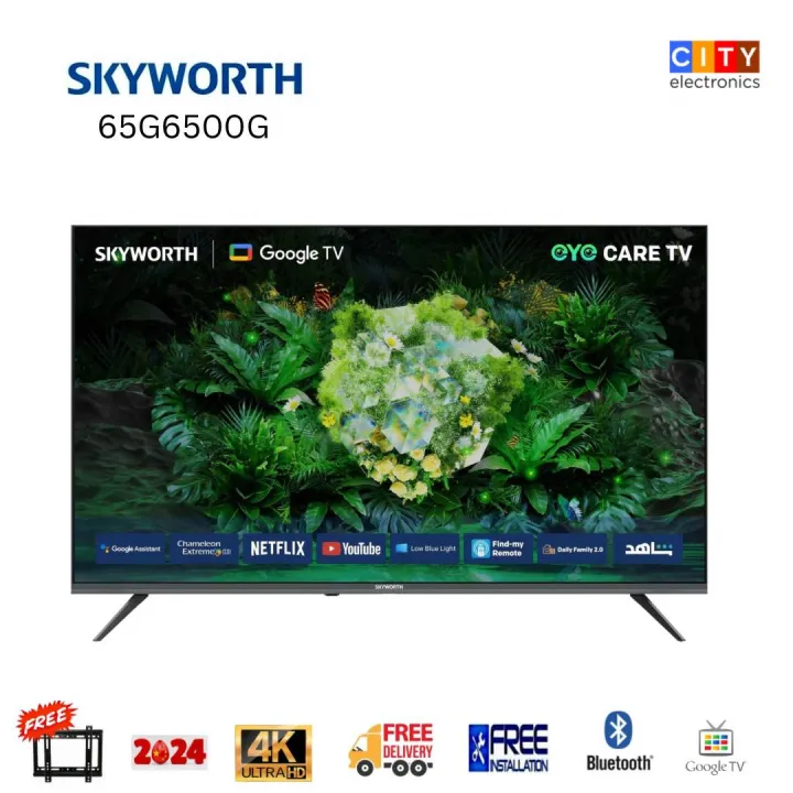 Skyworth%2065G6500G%20-%2065"%204K%20UHD%20Smart%20TV%20Bluetooh%20Google%20Tv%20-%20Image%202