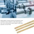 1pcs Brass Threaded Rod  Rod M2 M2.5 M3 M4 M5 M6 M8 M10 M12 M14 M16, 250mm/500mm Length, All Thread Stud Bar. 