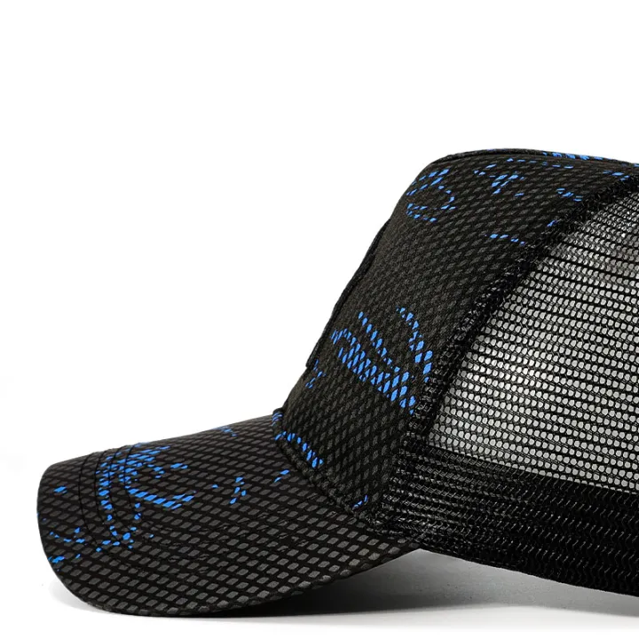 New%20Summer%20Hat%20Men's%20Letter%20Embroidery%20Versatile%20Couple%20Sunscreen%20Sunshade%20Baseball%20Cap%20Sports%20Tennis%20Hat%20Travel%20Cap%20Men%20-%20Image%203